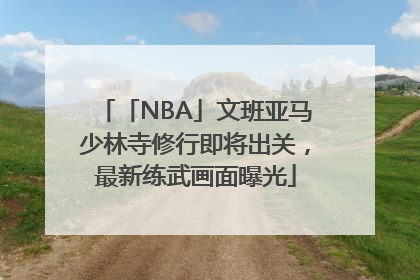 「NBA」文班亚马少林寺修行即将出关，最新练武画面曝光