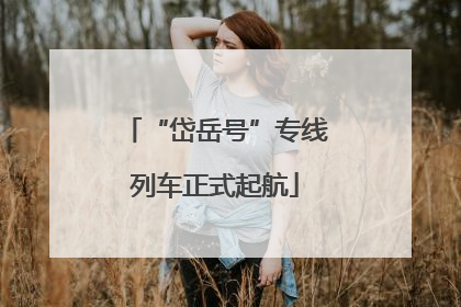 “岱岳号”专线列车正式起航