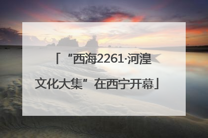 “西海2261·河湟文化大集”在西宁开幕