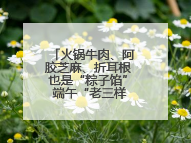 火锅牛肉、阿胶芝麻、折耳根也是“粽子馅” 端午“老三样”玩出新花样