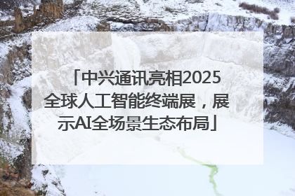 中兴通讯亮相2025全球人工智能终端展，展示AI全场景生态布局