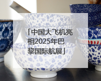 中国大飞机亮相2025年巴黎国际航展