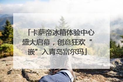 卡萨帝冰箱体验中心盛大启幕，创意狂欢“嵌”入青岛富尔玛