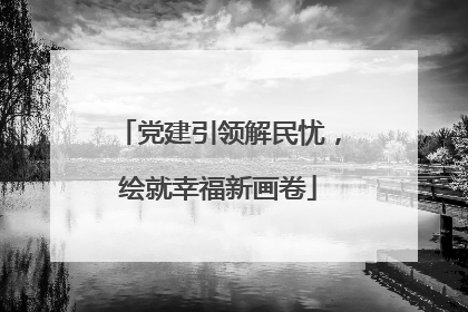 党建引领解民忧，绘就幸福新画卷