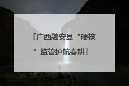 广西融安县“硬核”监管护航春耕