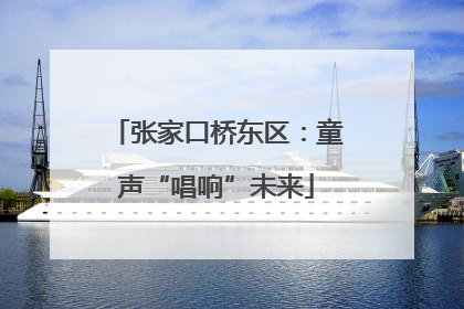 张家口桥东区：童声“唱响”未来
