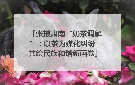 张掖肃南“奶茶调解”：以茶为媒化纠纷 共绘民族和谐新画卷