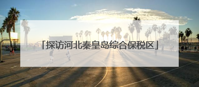 探访河北秦皇岛综合保税区