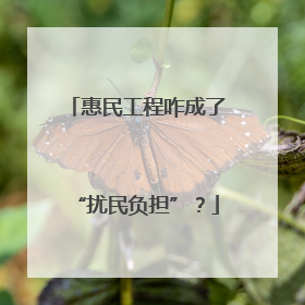 惠民工程咋成了“扰民负担”？