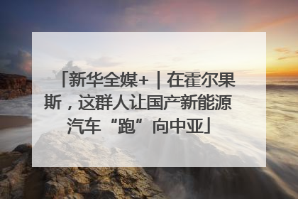 新华全媒+｜在霍尔果斯，这群人让国产新能源汽车“跑”向中亚