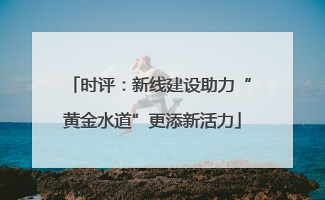 时评：新线建设助力“黄金水道”更添新活力