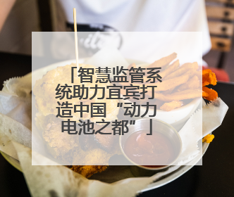 智慧监管系统助力宜宾打造中国“动力电池之都”