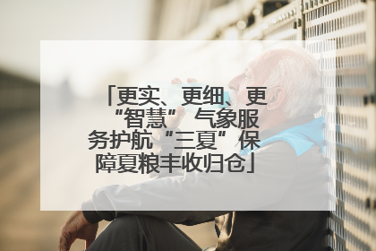 更实、更细、更“智慧” 气象服务护航“三夏”保障夏粮丰收归仓