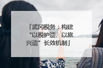 武冈税务：构建“以税护遗、以旅兴遗”长效机制