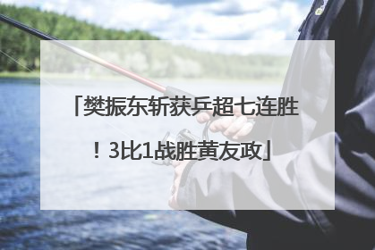 樊振东斩获乒超七连胜！3比1战胜黄友政