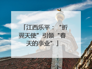 江西乐平：“折翼天使”引领“春天的事业”