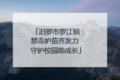 汨罗市罗江镇：禁毒护苗齐发力 守护校园助成长