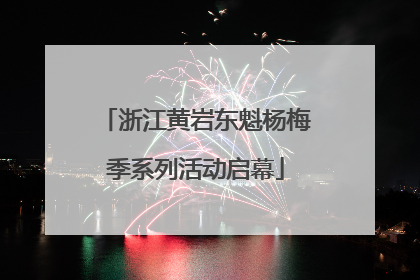 浙江黄岩东魁杨梅季系列活动启幕