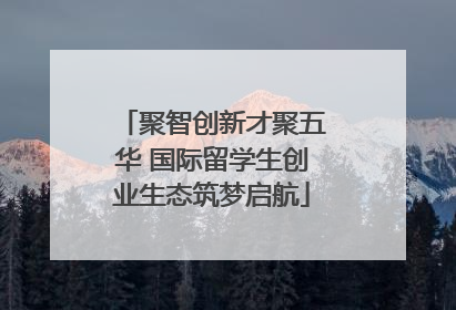 聚智创新才聚五华 国际留学生创业生态筑梦启航