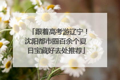 跟着高考游辽宁！沈阳都市圈百余个夏日宝藏好去处推荐
