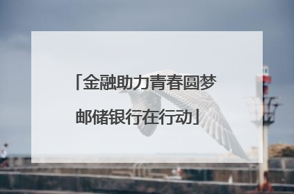 金融助力青春圆梦邮储银行在行动