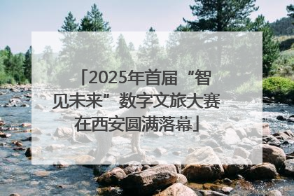 2025年首届“智见未来”数字文旅大赛在西安圆满落幕